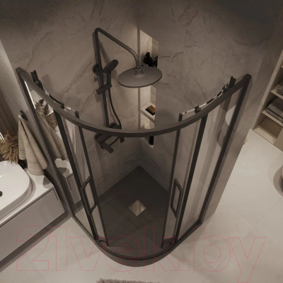 Душевой уголок Grossman Cosmo 80x80x195 / 301.K33.02.8080.21.00