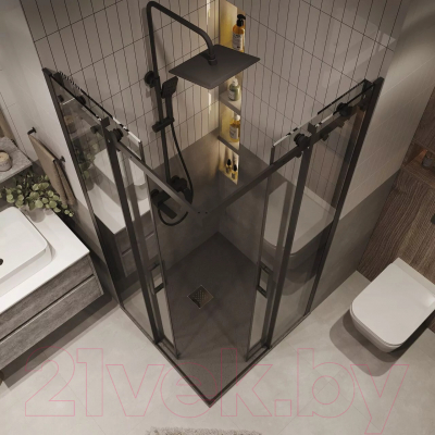 Душевой уголок Grossman Classic 80x80x195 / 300.K33.04.8080.21.00