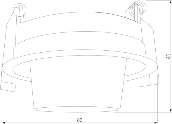 Точечный светильник Elektrostandard 25086/LED 8W 4000K