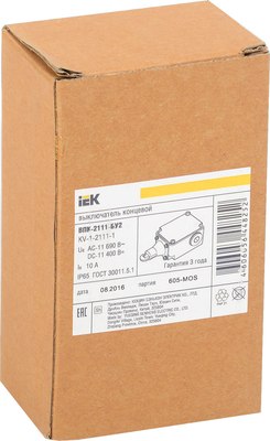 Выключатель путевой IEK ВПК-2111-БУ2 / KV-1-2111-1