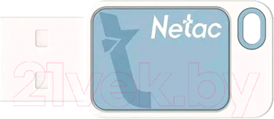 USB flash накопитель Netac UA31 USB2.0 16GB (NT03UA31N-016G-20BL) - фото