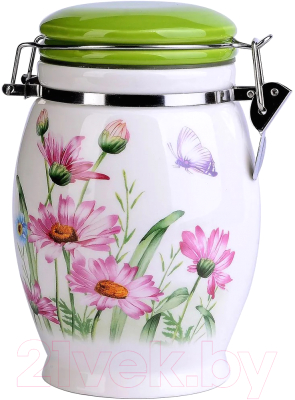 Емкость для хранения Loraine Цветы 26242 - фото