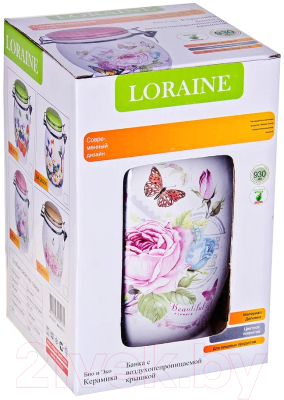Емкость для хранения Loraine Батерфляй 26312
