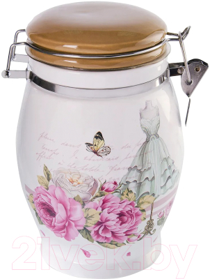 Емкость для хранения Loraine Пионы 26329 - фото