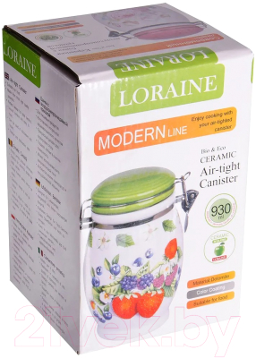 Емкость для хранения Loraine Пионы 26329