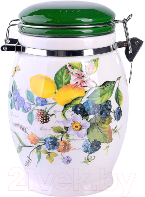 Емкость для хранения Loraine Лесные ягоды с лимонами 60146 - фото