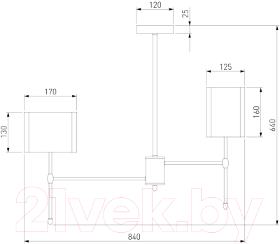Люстра Евросвет 60162/8 