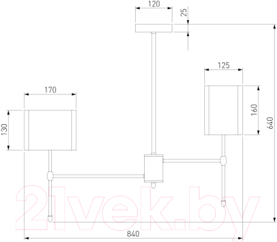 Люстра Евросвет 60162/8 