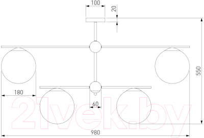 Люстра Евросвет 60147/6 