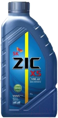 Моторное масло ZIC X5 Diesel 10W40 / 132660 - фото