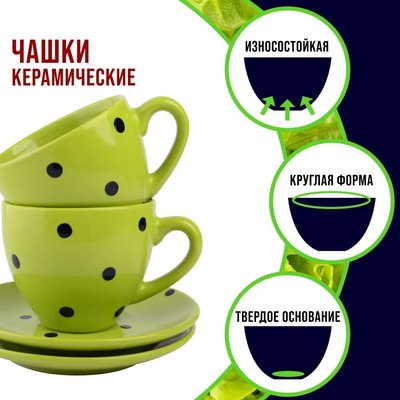 Набор для чая/кофе Loraine 30450