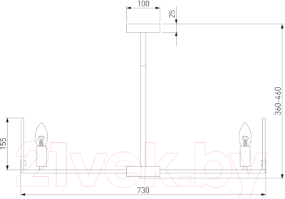 Люстра Евросвет 60158/7 