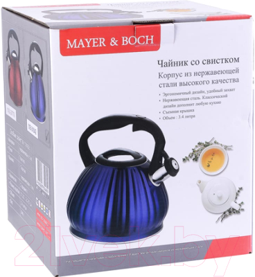 Чайник со свистком Mayer&Boch 31542