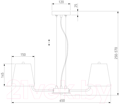 Люстра Евросвет 60155/3 