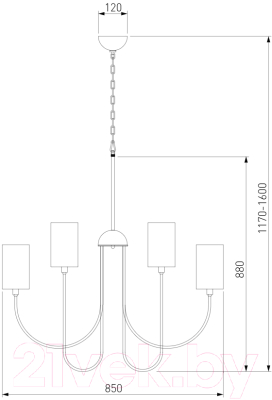 Люстра Евросвет 60164/10 