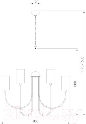 Люстра Евросвет 60164/10 