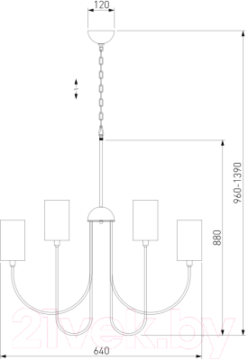 Люстра Евросвет 60164/6 