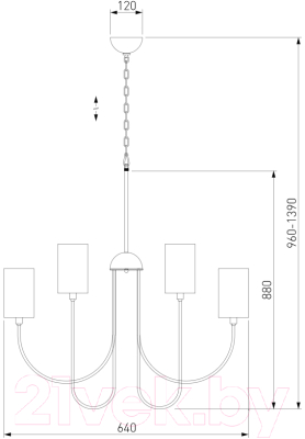 Люстра Евросвет 60164/6 