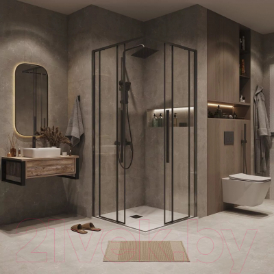 Душевой уголок Grossman Galaxy 100x100x195 / 300.K33.01.1010.42.00