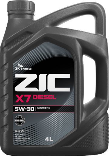 Моторное масло ZIC X7 Diesel 5W30 / 162610 - фото