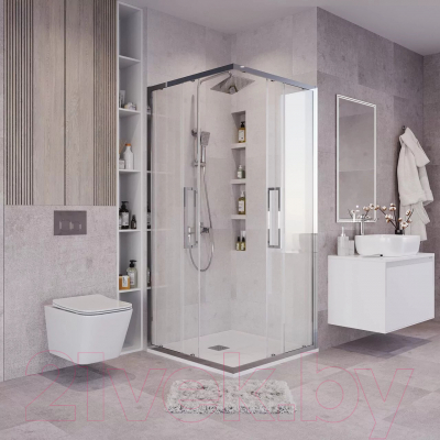 Душевой уголок Grossman Cosmo 100x100x195 / 300.K33.02.1010.10.00