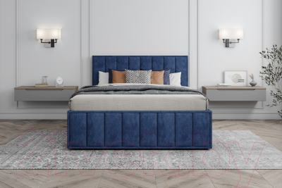 Двуспальная кровать ДСВ Лана 1.4 с подъемным механизмом