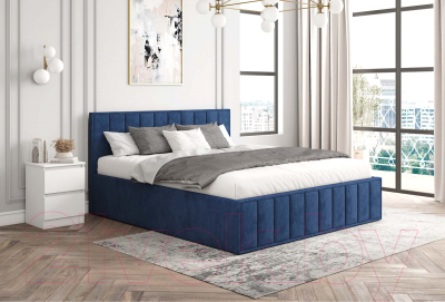 Двуспальная кровать ДСВ Лана 1.6 с подъемным механизмом