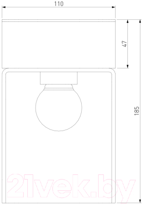 Светильник уличный Elektrostandard Atrani 35085/F