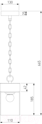 Светильник уличный Elektrostandard Atrani 35085/H