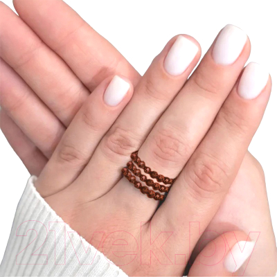 Кольцо Wolves Авантюрин Тройное 5094 - фото