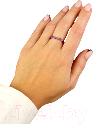 Кольцо Wolves Аметист 5137