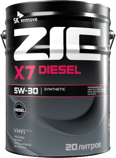 Моторное масло ZIC X7 Diesel 5W30 / 192610