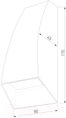 Бра уличное Elektrostandard Techno 1016