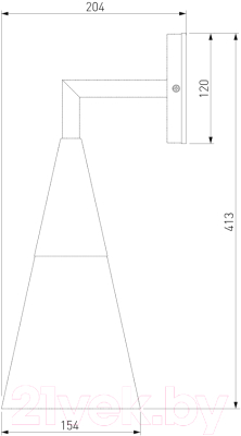 Бра уличное Elektrostandard Vesto 35171/D
