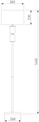 Торшер Евросвет 01154/1