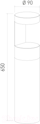 Светильник уличный Elektrostandard Nimbus IP54 35126/F