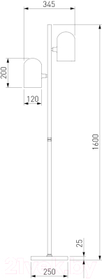 Торшер Евросвет 01164/2