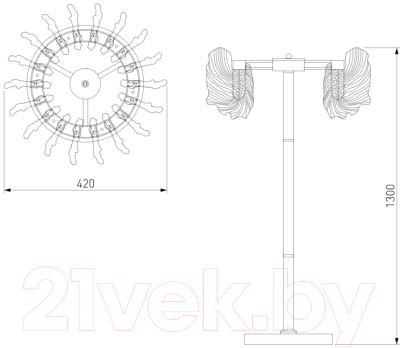 Торшер Bogate's 80510/1