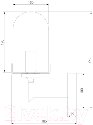 Бра Евросвет 60156/1