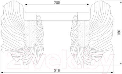 Бра Bogate's 90377/1