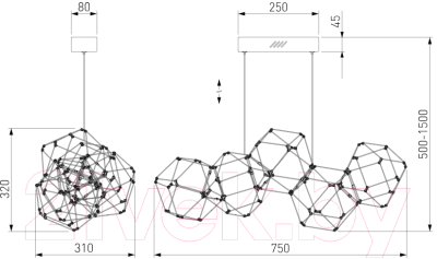 Люстра Евросвет 90368/5 