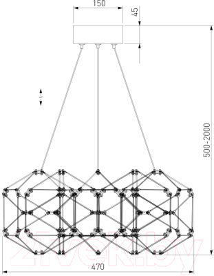 Люстра Евросвет 90369/5 