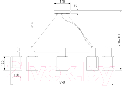 Люстра Евросвет 70219/8 