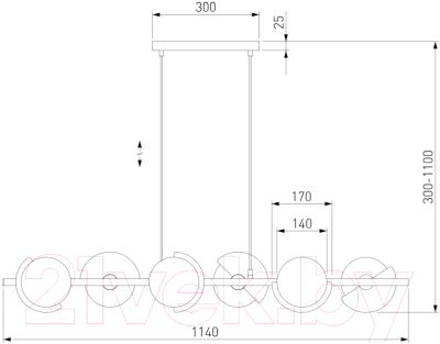 Люстра Евросвет 70149/6 