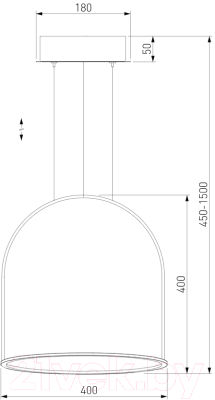 Потолочный светильник Евросвет 90322/1 