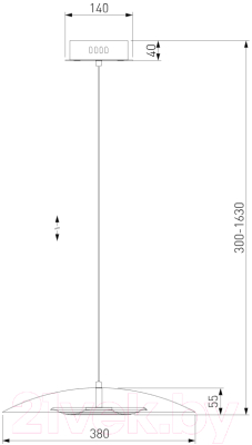 Потолочный светильник Евросвет 90328/1 