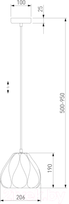 Потолочный светильник Евросвет 30187/1 