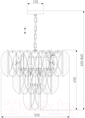 Люстра Bogate's 365/12