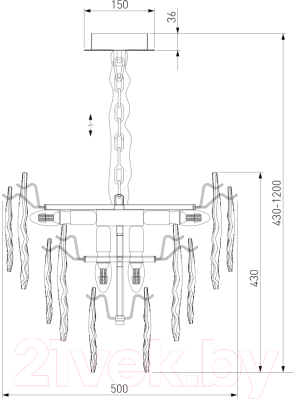 Люстра Bogate's 369/8
