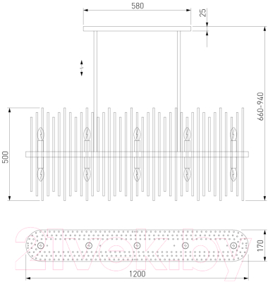 Люстра Bogate's 486/10